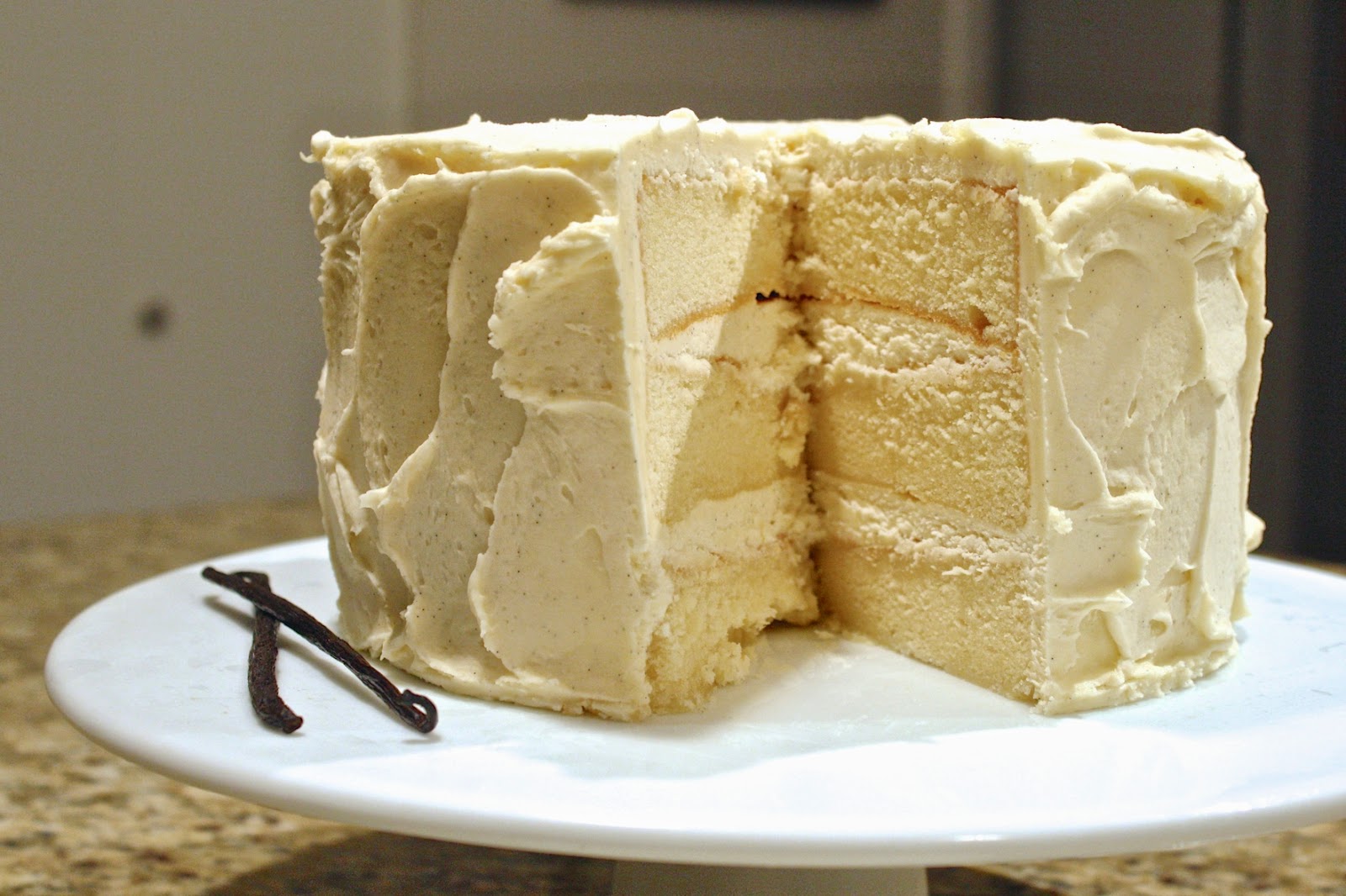 Cross section of cake