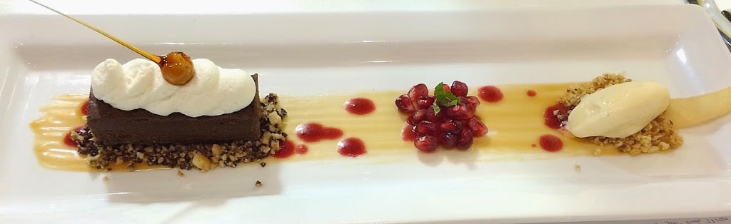 Scenes from a pastry kitchen.